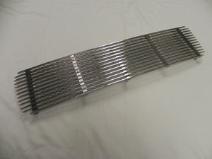 (New) 911 Silver 5 Bar Engine Lid Grille - 1969-71