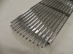 (New) 911 Silver 5 Bar Engine Lid Grille - 1969-71