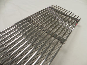 (New) 911 Silver 5 Bar Engine Lid Grille - 1969-71