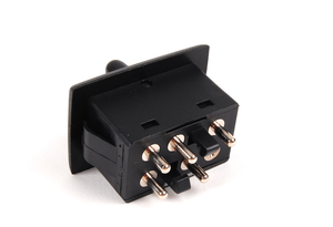 (New) 964/993 Satin Black Switch for Power Windows - 1989-98