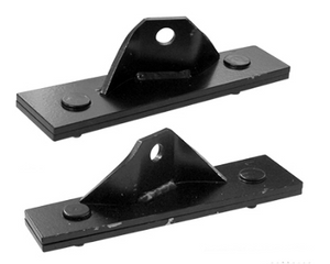 (New) 911 SWB Through the Grille Fog/Driving Light Bracket Pair - 1965-68