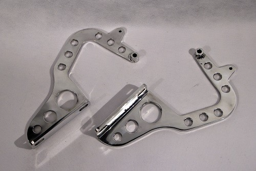 (New) 964/993 Pair of Aluminum Light Weight Back-dating Engine Lid Hinges - 1989-98
