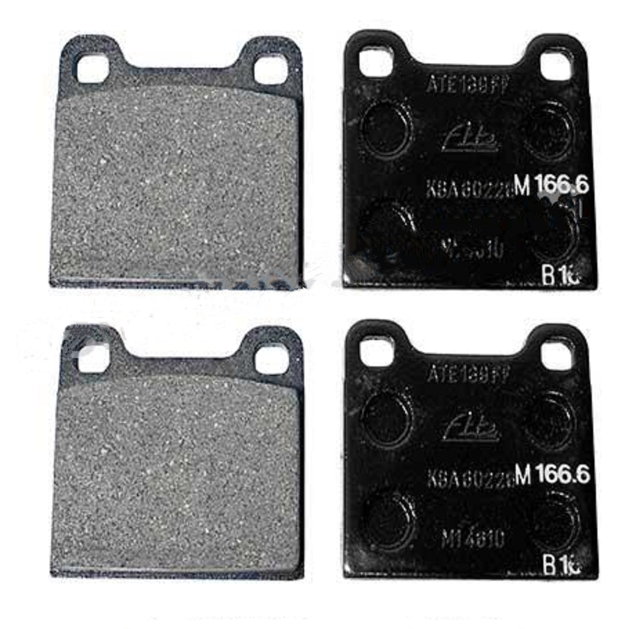 (New) 356/911/912/914 Ate Front/Rear Brake Pad Set - 1964-83