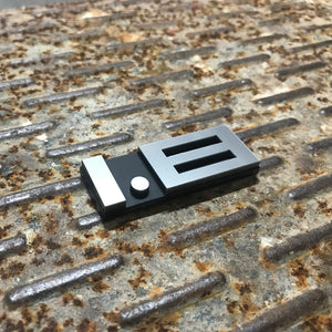 (New) Porsche Rear Deck Lid Grille Displacement Badges