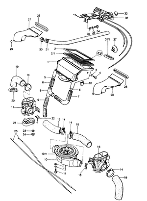 (New) 911/912/914/930 Trunk Blower Motor Seal - 1969-89