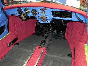 (New) 356 Cabriolet Carpet Set - 1955-65