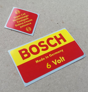 (New) 356 6v Bosch Decal Set - 1950-65