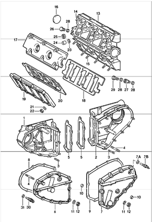 (New) 911 Tension Chain Cover Left - 1978-94