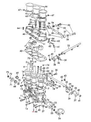 (New) 911 Zenith Carburetor Adjusting Screw - 1970-73