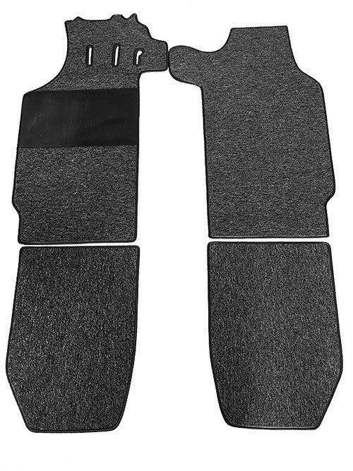 (New) 911/912 Targa Salt & Pepper Carpet Floor Mat Set - 1966-68