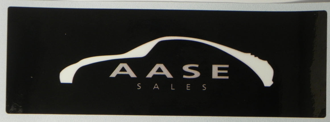 (New) Aase Sales Decal