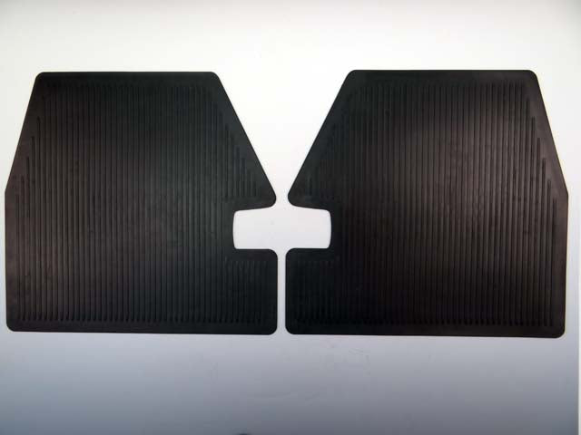 (New) 356 Pre-A/A/BT5 Pair of Rubber Rear Floor Mats - 1952-61