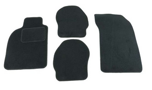 (New) 964/993 Black 4pc. Floor Mat Set - 1989-98