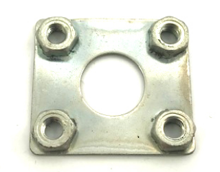 (New) 356 Door Hinge Threaded Backing Plate