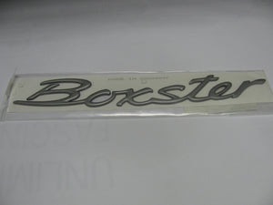 (New) Rear Lid Boxster Emblem - 1997-2004