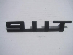 (New) 911T Black Engine Lid Emblem - 1970-73