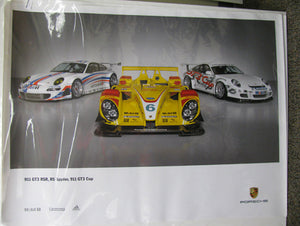 RS Spyder, GT3 RSR, GT3 Cup Poster