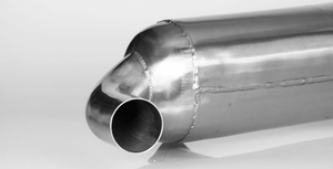 (New) 911 Monty Muffler M11 Single Outlet - 1965-73