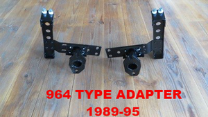 (New) 911/912 F/G Light Aluminum ST/RS/RSR Bumper Corner Mounts - 1965-94