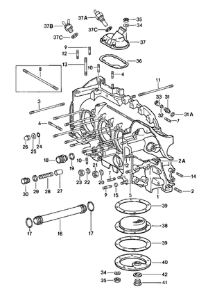 (New) 911/914-6/930 Oil Sump Gasket - 1965-83