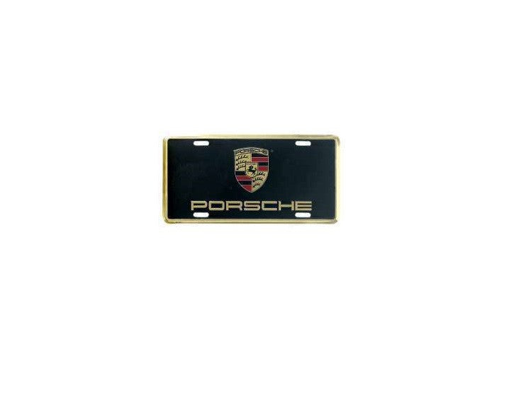 (New) Porsche Metal Vanity License Plate