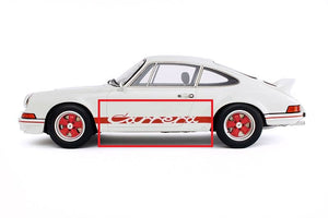 (New) 911 Red Carrera Side Decal - 1969-89