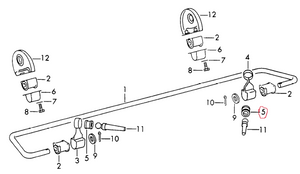 (New) 911 Sway Bar Bushing