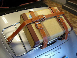 (New) 356 Exterior Tan Luggage Straps