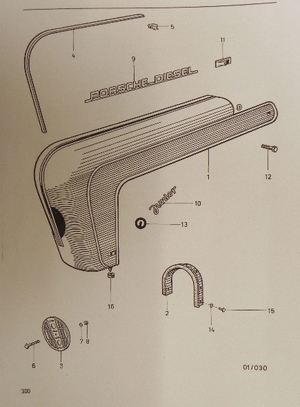 (New) Porsche-Diesel Tractor Emblems