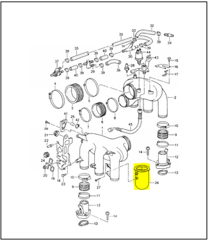 (New) 993/986/996 Vacuum Reservoir - 1995-2018