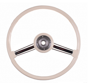 (New) 356, 356A Banjo Steering Wheel Ivory 400mm - 1952-59