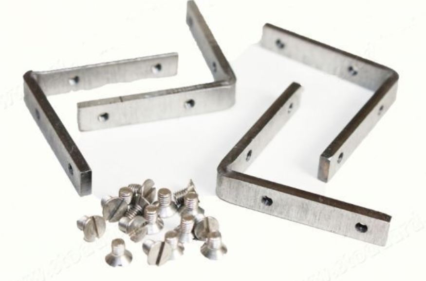 (New) 356 Quarter Window Trim Bracket Set - 1950-66
